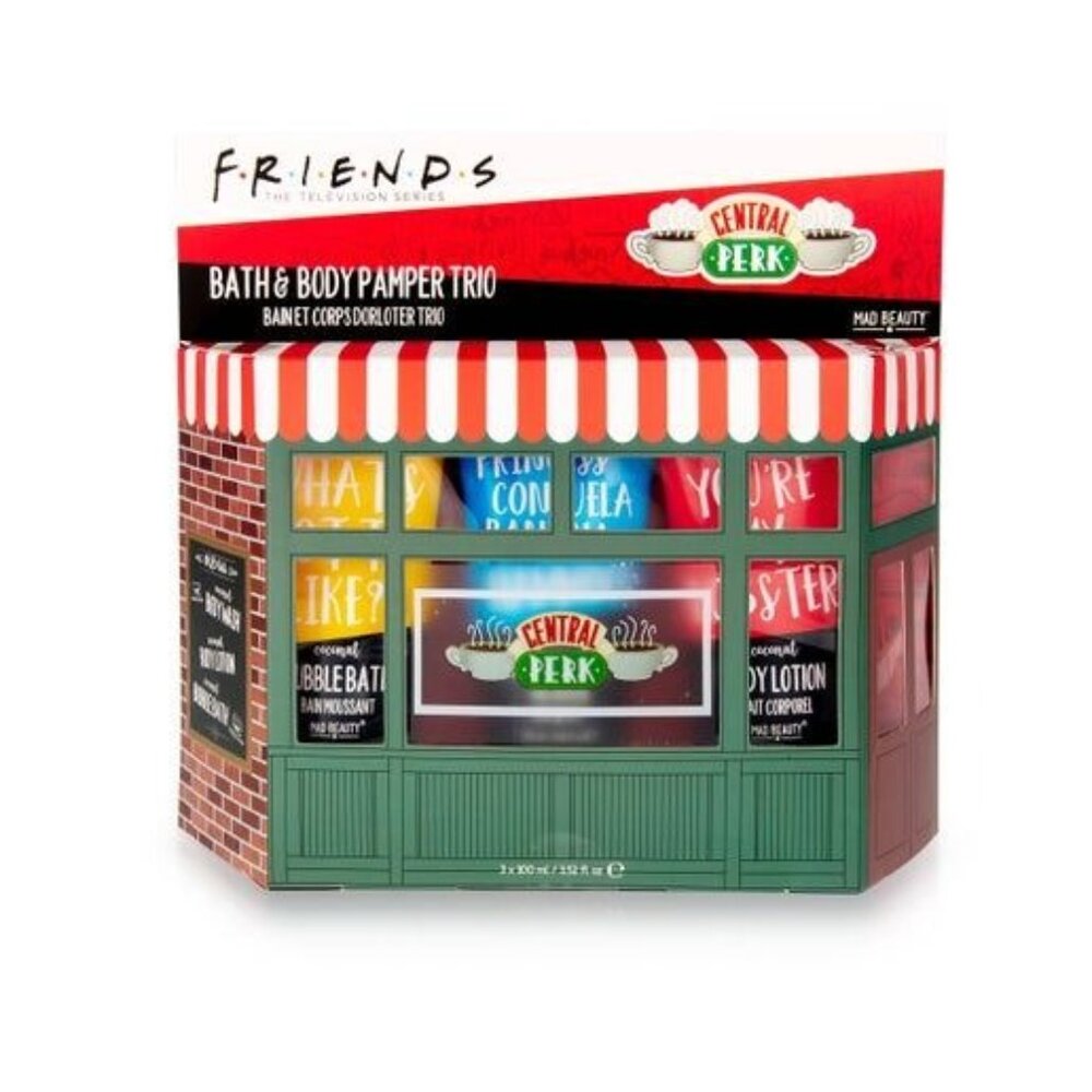 Friends The Television Series Bath & Body Pamper Trio Gift Set